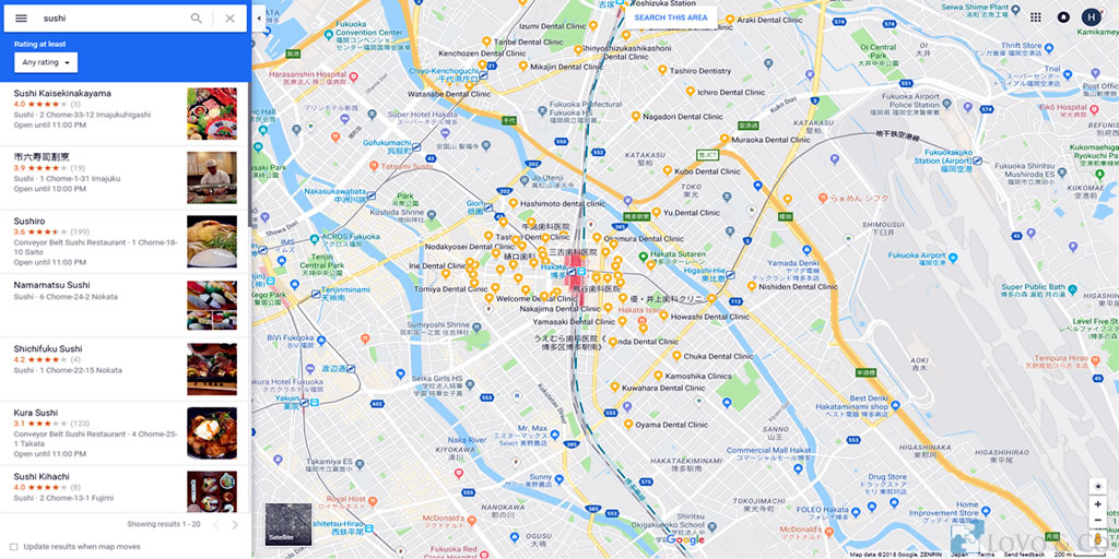 Googleマップ英語最適化